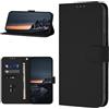 YIRRANZD Cover per Samsung Galaxy A15 4G/5G, Custodia a Libro in PU Pelle [Slot Carte] Premium Flip Caso Portafoglio, Antiurto Wallet Case Cover per Samsung A15 4G/5G (Nero)