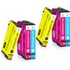 LeciRoba Cartucce d'inchiostro compatibili per stampanti Epson Workforce Pro WF-3820DWF 3825DWF 4820DWF 4825DWF 4830DTWF WF-7310DTW WF-7830DTWF 7835DTWF 7840DTWF (6 colori)