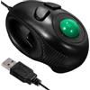 DOITOOL Mouse Trackball 4D Cablatto per Laptop e Desktop Design Compatto e Controllo del Pollice Colore Nero