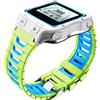 NotoCity Cinturino per Garmin Forerunner 920XT, in Morbido Silicone di Ricambio Sostitutivo Cinturino(verde blu)