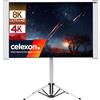 celexon Dual-Format Stativleinwand Mobil Expert 4:3/16:10-172 x 108cm 80