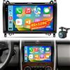 LORPHEIR 4+128GB Autoradio Android per Mercedes Benz Classe A/B/V & Sprinter Vito Viano, CarPlay Android Auto wireless, Navigazione GPS WiFi Bluetooth USB Touchscreen Radio + Telecamera Posteriore
