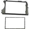 DUDUYANG Mascherina Per Autoradio LHD 2 Din Fascia Per SsangYong Per Actyon Per Kyron 2005-2011 Radio GPS DVD Stereo Pannello CD Staffa Di Montaggio Audio Trim Kit Telaio