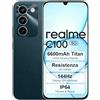 realme C100 Smartphone 5G Telefono Cellulare, Display 6,8 144Hz,Batteria 6600mAh,Ricarica Rapida 45W, IP64,Resistenza Agli urti Robusta (Green, 256, GB, 4, GB)