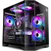 Vibox PC Gaming - AMD Ryzen 5 5500 6 cores - Nvidia RTX 3050 6GB - 16GB RAM - 500GB SSD - Windows 11 - WiFi 6 + Bluetooth 5.4 - Noir