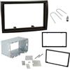 Sound Way Sound-Way - Kit di Montaggio con Telaio Radio, Adattatore per autoradio 2 DIN con Entourage, Compatibile con Fiat Ducato/Citroen Jumper/Peugeot Boxer dal 2006 in Poi