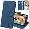 FMPCUON Custodia per Xiaomi Redmi Note 12 Pro+, Flip Custodia in Pelle Xiaomi Redmi Note 12 Pro+, Cover a Libro Redmi Note 12 Pro+ Magnetica Portafoglio per Redmi Note 12 Pro+ Case,Blu