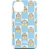 Minions Custodia per iPhone 13 Minions 8-bit Pixel HELLO Retro