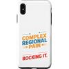 Cprs Warrior Gifts for Women and Men Custodia per iPhone XS Max Cprs Awareness Month Orange Novembre Cprs