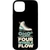 Jimbeels Custodia per iPhone 15 Plus Four Wheels Flow Pattini Quad