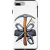 Mountain Climbing Climber Gifts Custodia per iPhone 7 Plus/8 Plus Ice Axe Crampons Gear Mountaineering Climber Alpine