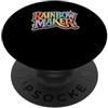 Glass Artist Suncatcher Glass Art Maker Regalo divertente per artisti della vetrata artistica PopSockets PopGrip Adesivo