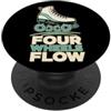 Jimbeels Four Wheels Flow Pattini Quad PopSockets PopGrip Adesivo