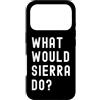 What Would Sierra Do? Birthday Name Funn Custodia per iPhone 17 Pro Cosa Avrebbe Fatto Sierra?