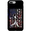 Patriotic Baseball Camo American Flag Gi Custodia per iPhone 7 Plus/8 Plus Vintage Patriottico Baseball Hitter Camo American Flag Regali