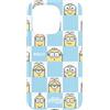 Minions Custodia per iPhone 15 Pro Minions 8-bit Pixel HELLO Retro