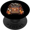 Thanksgiving Pregnancy Reveal Ringraziamento Turchia Nel Forno Annuncio Di Gravidanza PopSockets PopGrip Adesivo