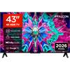 iFFALCON 43U65A 43" 4K HDR, Direct LED, Google TV, HDR10, Dolby Audio, Game Master, VRR, Motion clarity, Google Assistant & Alexa, AirPlay 2, Smart Remote