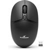 Bluestork - M-WL-OFF25 - Mouse wireless Dongle USB 2.4 GHZ - Mouse Bluetooth Ultra compatto - Wireless silenzioso, Ambidestro, 1600 Dpi, Comodo - PC e Mac - Nuovo