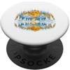 Wildlife Forest Camping Outdoor Designs Lake Life Moonlit Montagna Deserto Cervo Riflessione Natura PopSockets PopGrip Adesivo