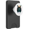 Mystery Dragon Designs Samurai faccia forza forza pace vintage Giappone PopSockets PopWallet per MagSafe