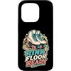 Jimbeels Custodia per iPhone 15 Pro Rink Floor Ready Pattini Quad Roller
