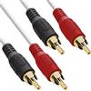 InLine 21262 Cavo Audio, Nero