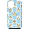 Minions Custodia per iPhone 12/12 Pro Minions 8-bit Pixel HELLO Retro