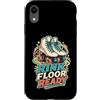 Jimbeels Custodia per iPhone XR Rink Floor Ready Pattini Quad Roller