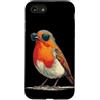 Robin Bird Outfit Custodia per iPhone SE (2020) / 7/8 Fantastico costume da pettirosso per gli amanti delle ali e delle piume