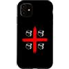 SARDEGNA 4 Mori Sardegna Bandiera retro stampa Sardegna regalo Custodia per iPhone 11