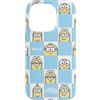 Minions Custodia per iPhone 14 Pro Minions 8-bit Pixel HELLO Retro