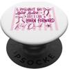 Confident Vibe Designs Rilassato Lean Forward Quick Sassy Attitude Design PopSockets PopGrip Adesivo