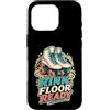 Jimbeels Custodia per iPhone 16 Pro Rink Floor Ready Pattini Quad Roller