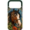 Belle Epoque Animals Custodia per iPhone 17 Pro Max Cavallo da tiro Clydesdale Art Nouveau