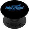 apnoea diving diving water sea lake Air Apnea Diving Mermaid sulla terra asciutta PopSockets PopGrip Adesivo