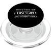 Funny Disc Golfers Gear I Disc Golf and I Know Things Funny Disk Golf Golf PopSockets PopGrip per MagSafe