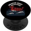 Paddler Pride Calm Paddle Club Minimal D Dragon Boat Racing Crew Warrior Festival Identità della squadra PopSockets PopGrip Adesivo