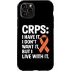 Cprs Warrior Gifts for Women and Men Custodia per iPhone 11 Pro Cprs Awareness Month Orange Novembre Cprs