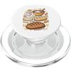 Sourdough Bread Lover Baking Gifts Evolution of a Baker Baking Sourdough Home Baker PopSockets PopGrip per MagSafe