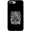 Norse Mythology Viking Ancestral Volsung Custodia per iPhone 7 Plus/8 Plus Antico guerriero vichingo radice di eroi volsung