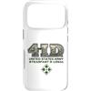 MEDALS OF AMERICA EST. 1976 Custodia per iPhone 17 Pro US ARMY 4° ID