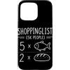 Christian Scripture Inspirational Bible Custodia per iPhone 15 Pro Max Lista della spesa Alimentazione 5000 Persone 2 Pesci 5 Pagnotte Di Pane