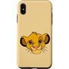 Disney Custodia per iPhone XS Max Disney The Lion King Simba Cub Big Face Costume Matching