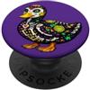 Halloween Cute Cinco De Mayo Day Of The Anatra messicana Sugar Skull Calavera Viva Mexico Girl Party PopSockets PopGrip Adesivo