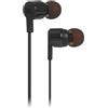 JBL Tune 210 Cuffie In-Ear con Controllo Remoto a 1 Pulsante e Microfono Integrato, Compatibili con Dispositivi Apple e Android, Nero
