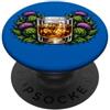 Burns Night Gifts and Bonnie Scotland Te Cardi, Brindisi E Tradizione PopSockets PopGrip Adesivo