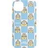 Minions Custodia per iPhone 14 Plus Minions 8-bit Pixel HELLO Retro