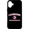 Cambridge MA Souvenirs & Gifts by DV8sTe Custodia per iPhone 16 Plus Cambridge Massachusetts (Massachusetts)