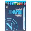 Colourbook Confezione 12 pennarelli SSC Napoli_Pennarelli punta conica